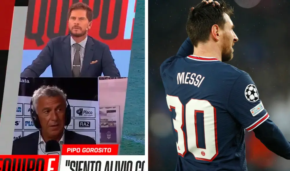 El entrenador argentino aseguró que Messi realizó un buen partido. Foto: captura/ESPN/EFE