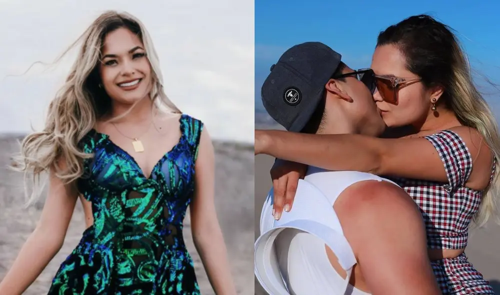 Lesly Águila comparte románticas imágenes con su pareja en redes sociales. Foto: Lesly Águila/ Instagram