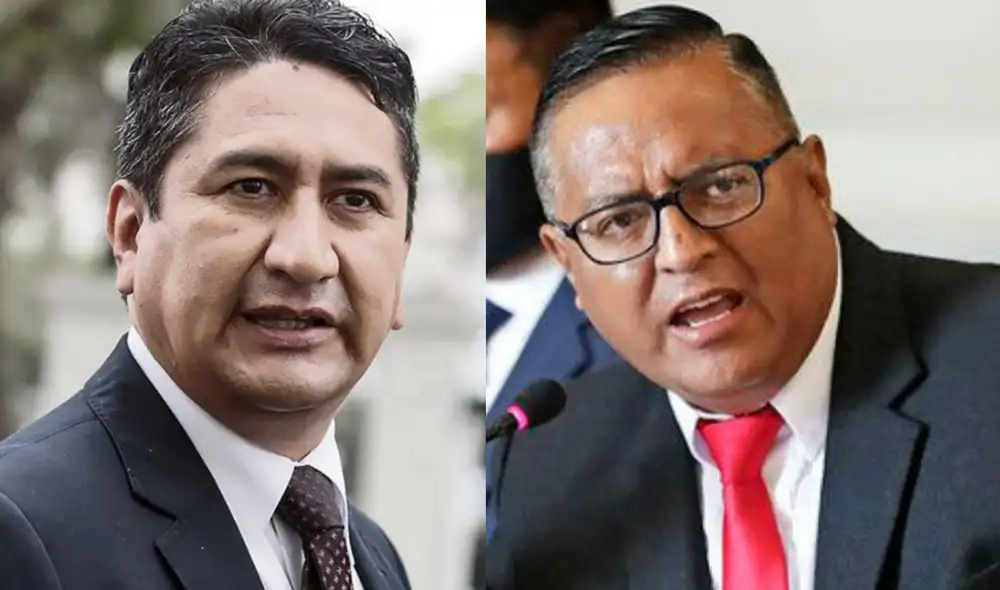 Vladimir Cerrón señaló que ministro Hernán Condori es "el mejor cuadro" que tiene Perú Libre. Foto: composición/La República