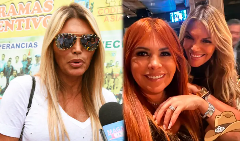 Jessica Newton se refirió a las declaraciones de Magaly Medina. Foto: GLR / Instagram Jessica Newton se refirió a las declaraciones de Magaly Medina. Foto: GLR / Instagram