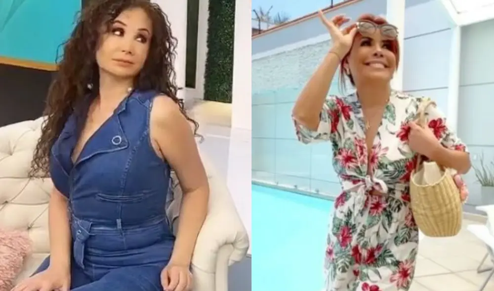 La conductora de América hoy se indignó por el ataque de Magaly Medina hacia la hija de Jessica Newton y Deyvis Orosco. Foto: Janet Barboza/Instagram, Magaly Medina/ Instagram La conductora de América hoy se indignó por el ataque de Magaly Medina hacia la hija de Jessica Newton y Deyvis Orosco. Foto: Janet Barboza/Instagram, Magaly Medina/ Instagram