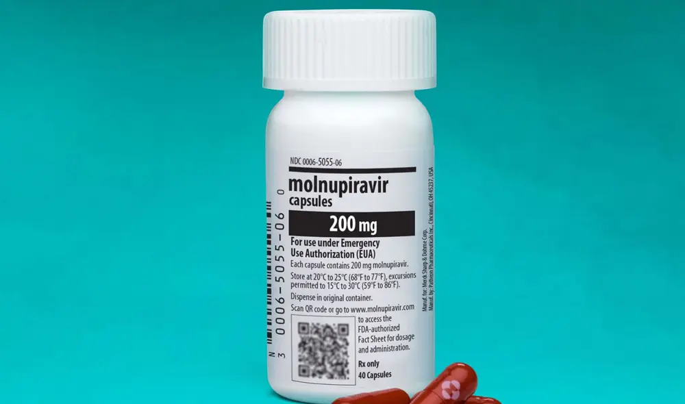 Molnupiravir fue aprobado para su comercialización en Perú. Foto: difusión Molnupiravir fue aprobado para su comercialización en Perú. Foto: difusión