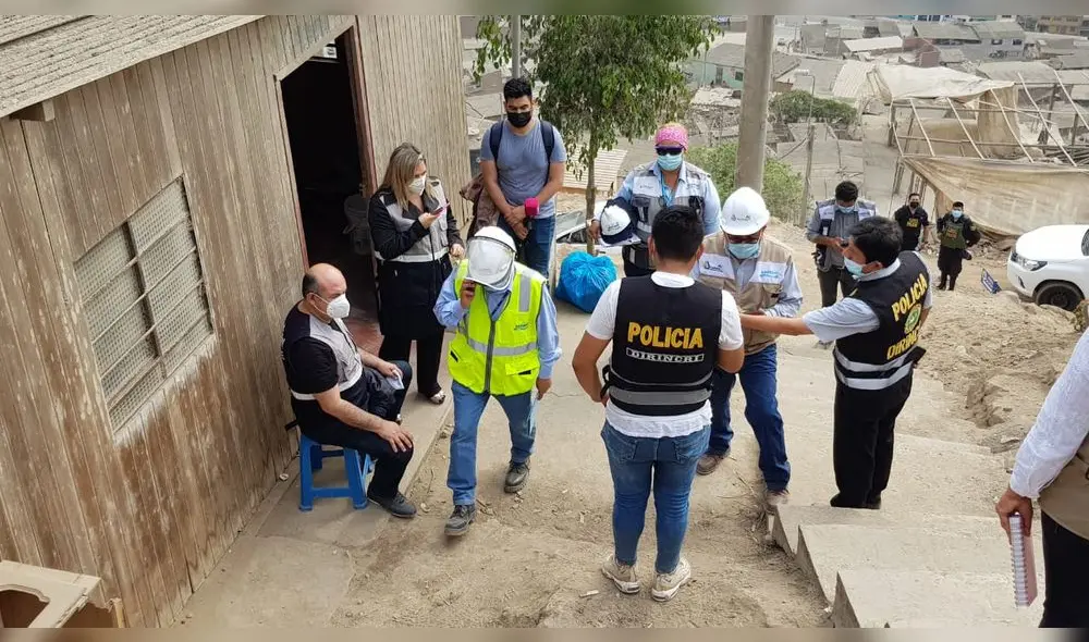 Sedapal responsabilizó a la empresa que ejecuta la obra, el consorcio San Miguel. Foto: Mary Luz Aranda / URPI-LR Sedapal responsabilizó a la empresa que ejecuta la obra, el consorcio San Miguel. Foto: Mary Luz Aranda / URPI-LR