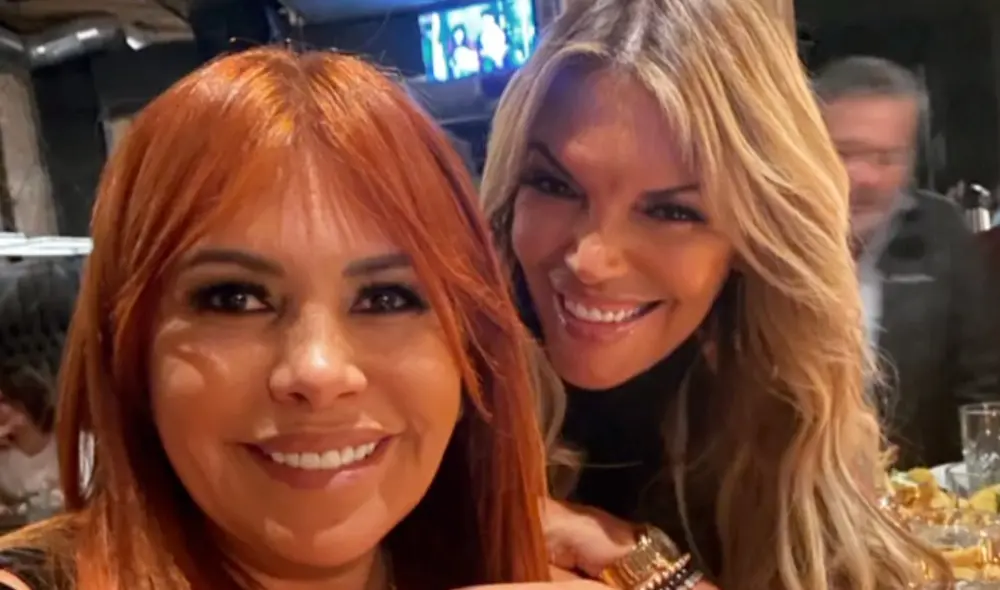 Magaly y Newton tuvieron una amistad pública que ambas difundían en sus redes sociales. Foto: Jessica Newton/Instagram