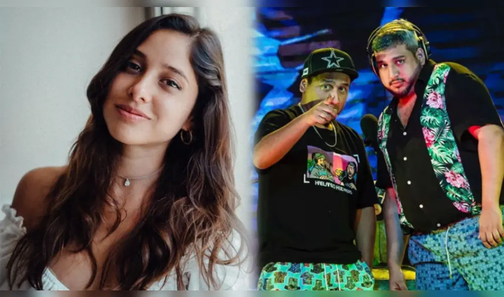 La intérprete Ximena Palomino interpreta a Lucía en la teleserie Junta de vecinos. Foto: composición/Ximena Palomino/Instagram