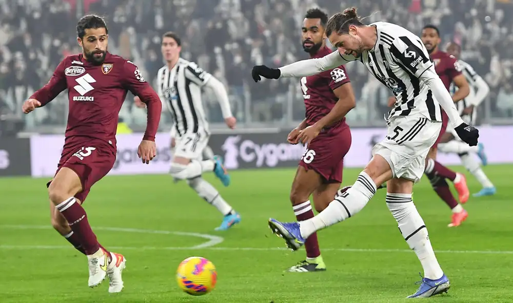 El partido se llevó a cabo en el Juventus Stadium. Foto: EFE