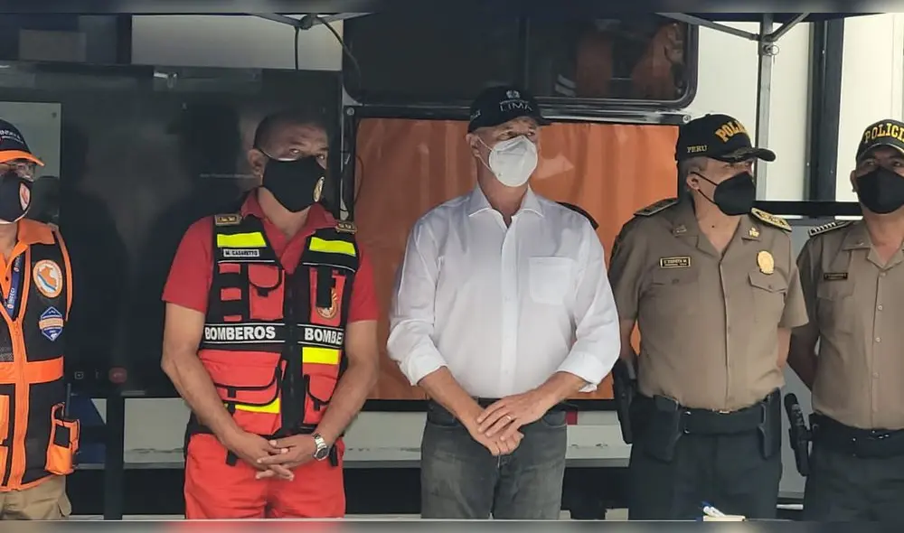 Alcalde de Lima indicó que obras se realizan con estricta supervisión. Foto: Jessica Merino / URPI - LR