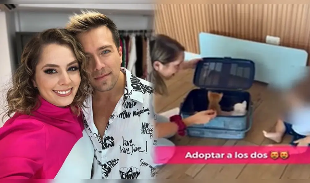 Yiddá Eslava  enseñó a su pequeño hijo a tratar con sumo cuidado a los nuevos integrantes de la familia. Foto: composición/Yiddá Eslava/Instagram