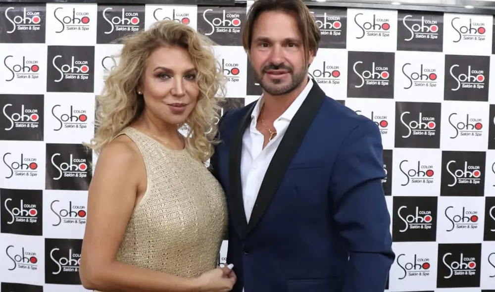 Christian Suárez y su esposa Adriana Amiel llevan tres años de casados. Foto: Christian Suárez/Instagram