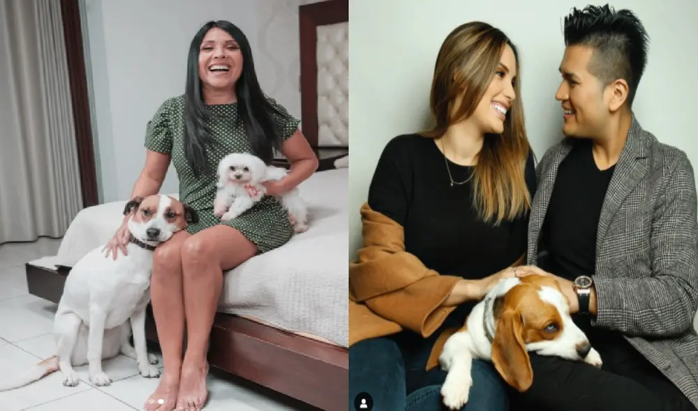 La conductora también es muy amorosa con sus mascotas. Foto: Tula Rodríguez/Deyvis Orosco