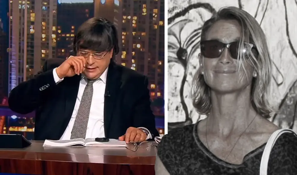 Doris Bayly era la hermana mayor del periodista Jaime Bayly. Falleció el 16 de febrero. Foto: captura Mega TV