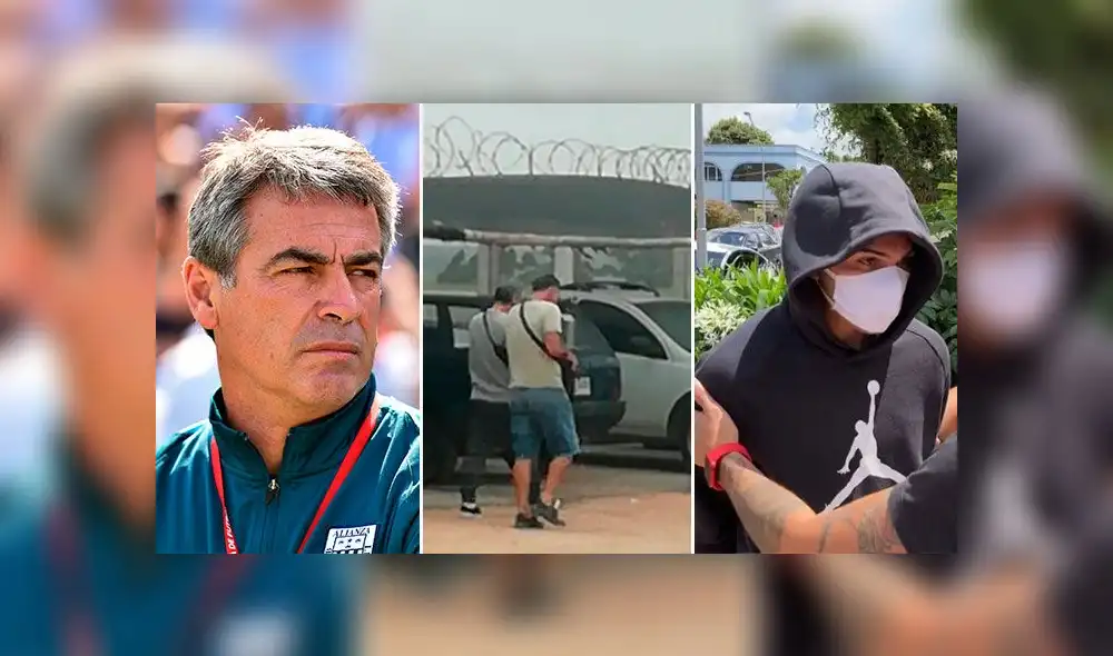 Bengoechea visitó a Nicolás Schiappacasse, jugador de 23 años que tenía todo encaminado para fichar por Peñarol. Foto: AFP/Twitter Telemundo