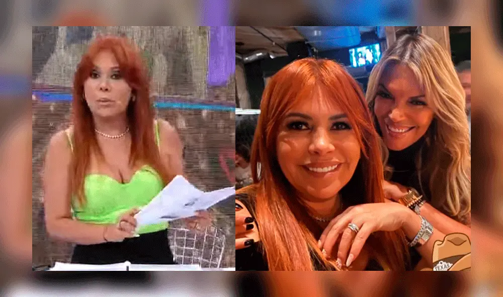 Magaly Medina corta relación amical con Jessica Newton. Imagen: Composición