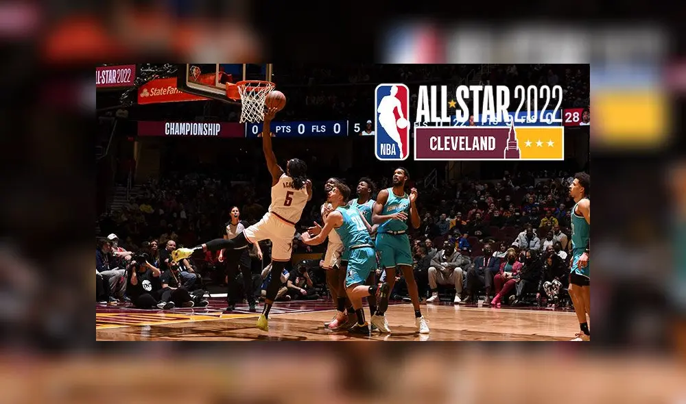 Conoce la programación de la NBA All Star Game 2022. Foto: AFP/GLR Conoce la programación de la NBA All Star Game 2022. Foto: AFP/GLR