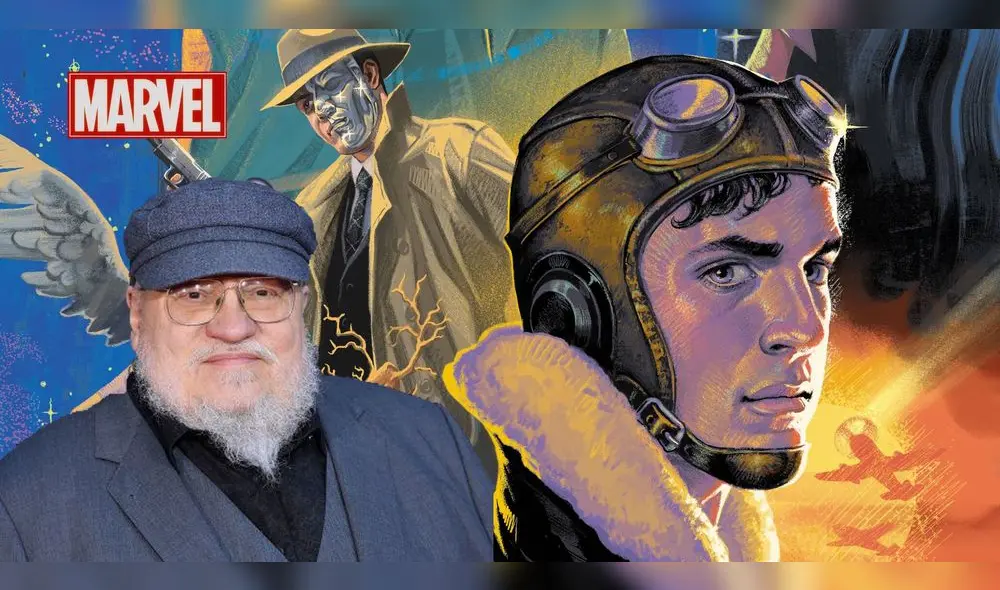 George RR Martin es el autor intelectual y editor de la saga de historias Wild cards. Foto: composición LR/Marvel
