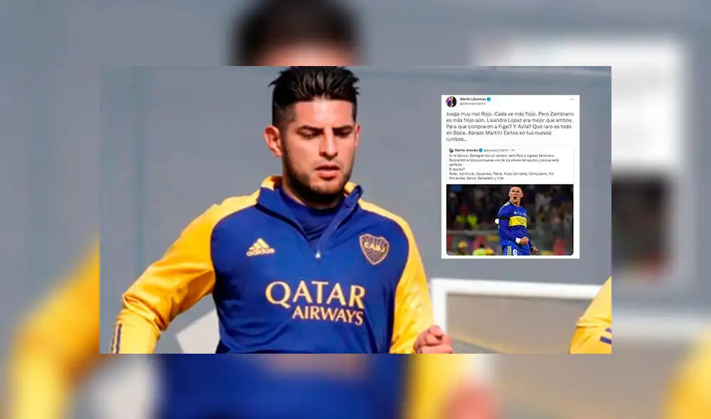 Carlos Zambrano llegó a Boca Juniors en 2020 tras su pasó en el fútbol ucraniano con el Dinamo Kiev. Foto: Boca Juniors