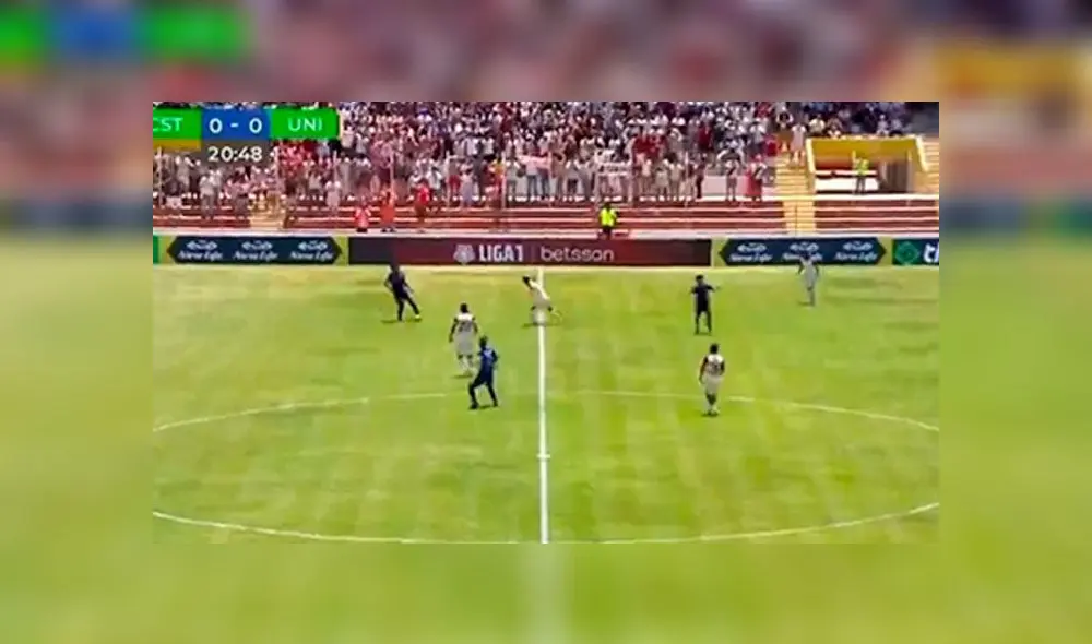 Universitario llegó a este encuentro como invicto de la Liga 1. Foto: Willax TV