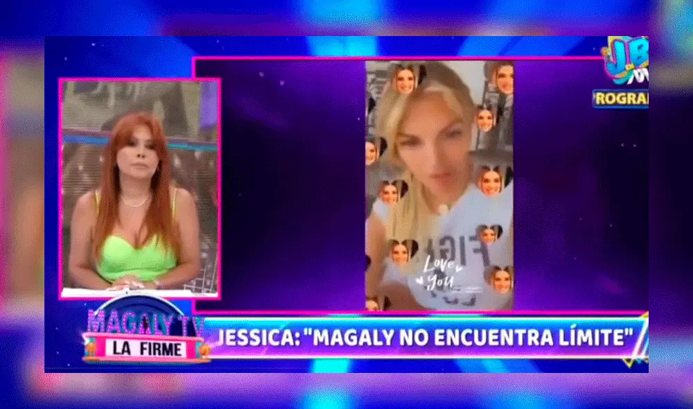 Magaly Medina le advierte a Jessica Newton sobre su yerno Deyvis Orosco. Imagen: Captura ATV