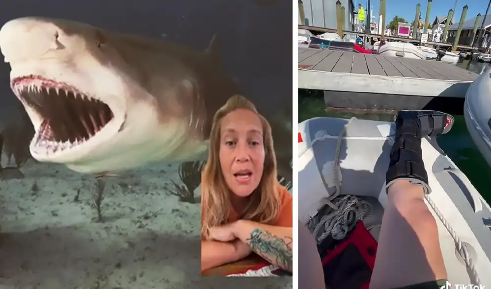 A través de su cuenta de TikTok, West dio a conocer los detalles de cómo consiguió salvarse. Foto: captura de TikTok A través de su cuenta de TikTok, West dio a conocer los detalles de cómo consiguió salvarse. Foto: captura de TikTok