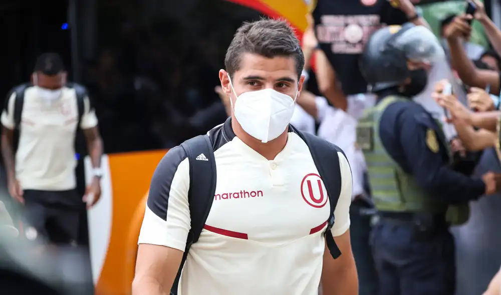 Universitario: Aldo Corzo ha sido titular en los tres partidos de la Liga 1 2022. Foto: Universitario/Twitter