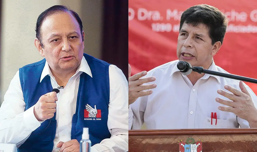 Defensor Walter Gutiérrez le envió oficio a presidente Pedro Castillo. Foto: composición La República/Presidencia Defensor Walter Gutiérrez le envió oficio a presidente Pedro Castillo. Foto: composición La República/Presidencia