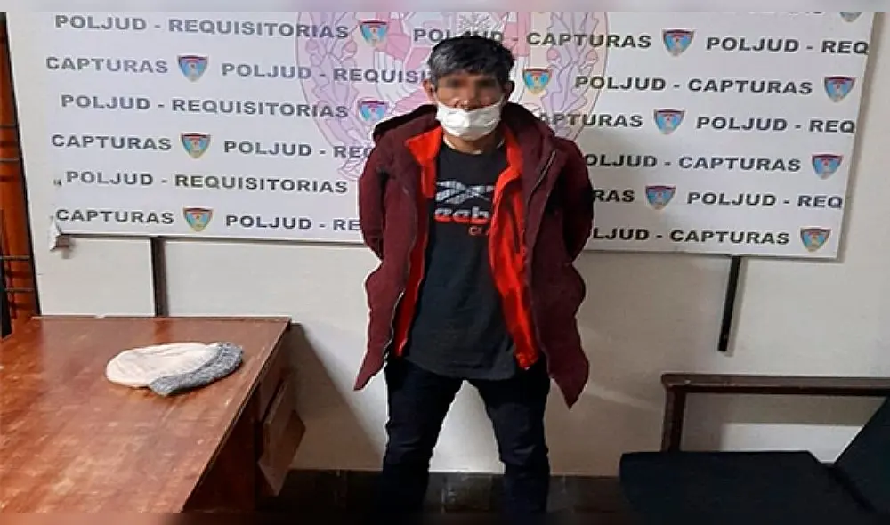 El detenido era solicitado por el Juzgado Penal Colegiado Cusco. Foto: PNP