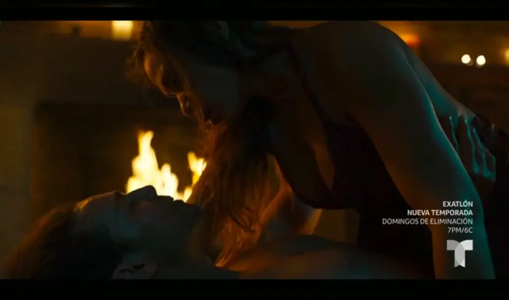 Óscar Reyes recuerda la vez que le fue infiel a Jimena con Romina Clemente. Foto: captura/Telemundo