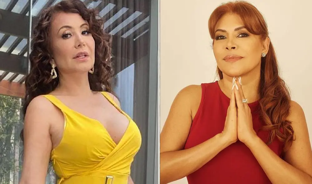 Janet Barboza aseguró que no ve el programa de Magaly Medina. Foto: composición/ Instagram