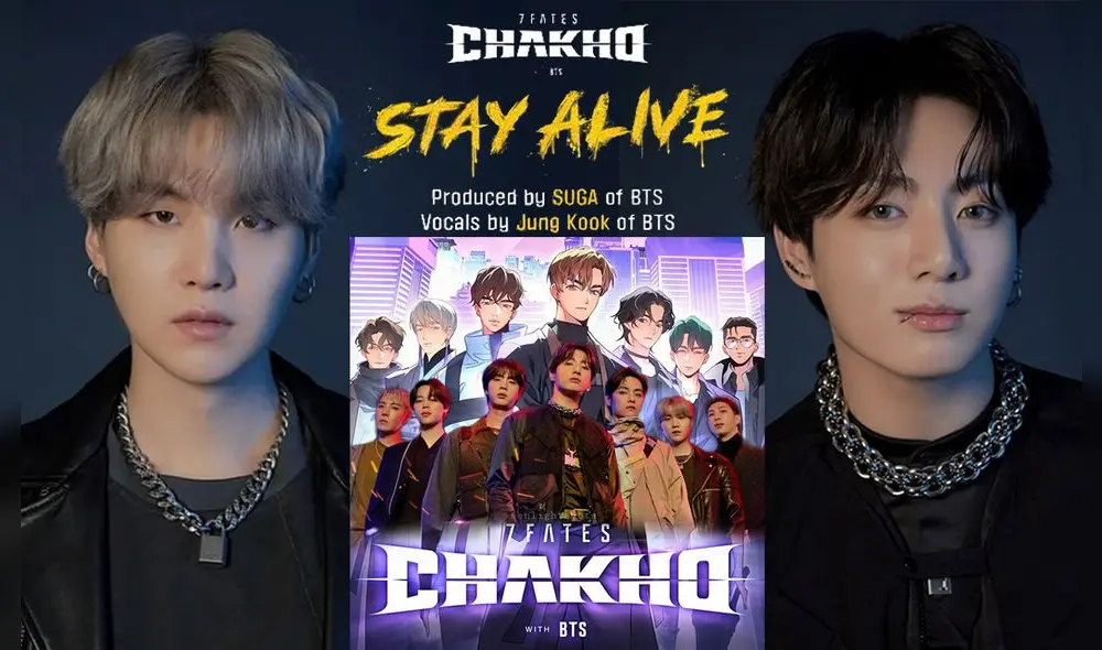 Jungkook y Suga son integrantes de BTS desde el 2013. Foto composición: HYBE y Teen Vogue