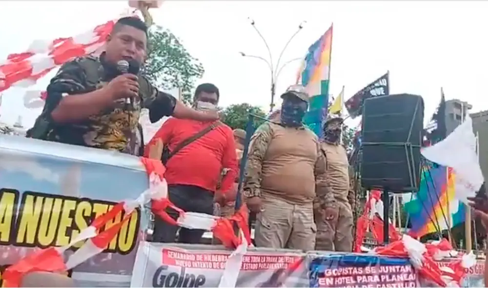 En Twitter se advirtió de algunas agrupaciones que acompañaron a estas delegaciones provinciales. Foto: difusión