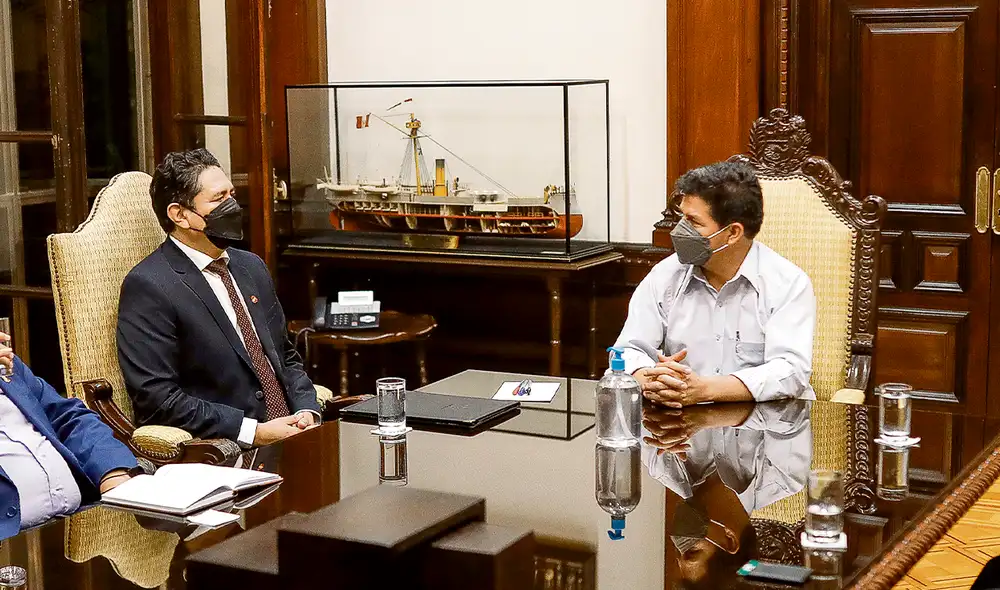 Alianzas. En Perú Libre asumen que por ser el partido político el que Castillo llegó al poder, pueden designar a ministros. Foto: Presidencia