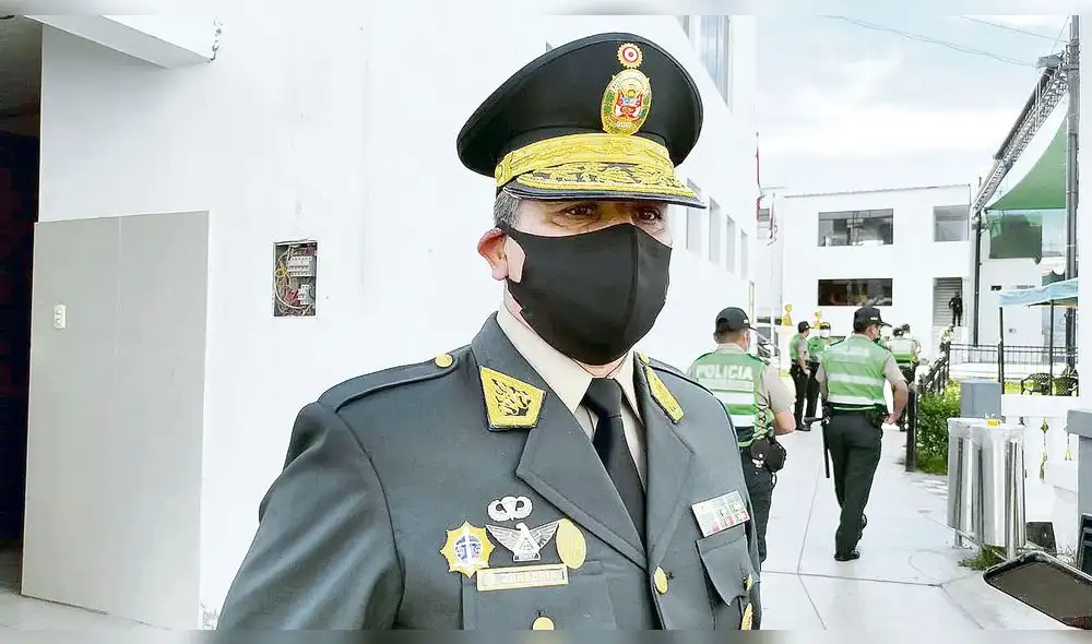 Tranquilo. El exjefe policial, señaló que dichas denuncias obedecen a otros intereses.