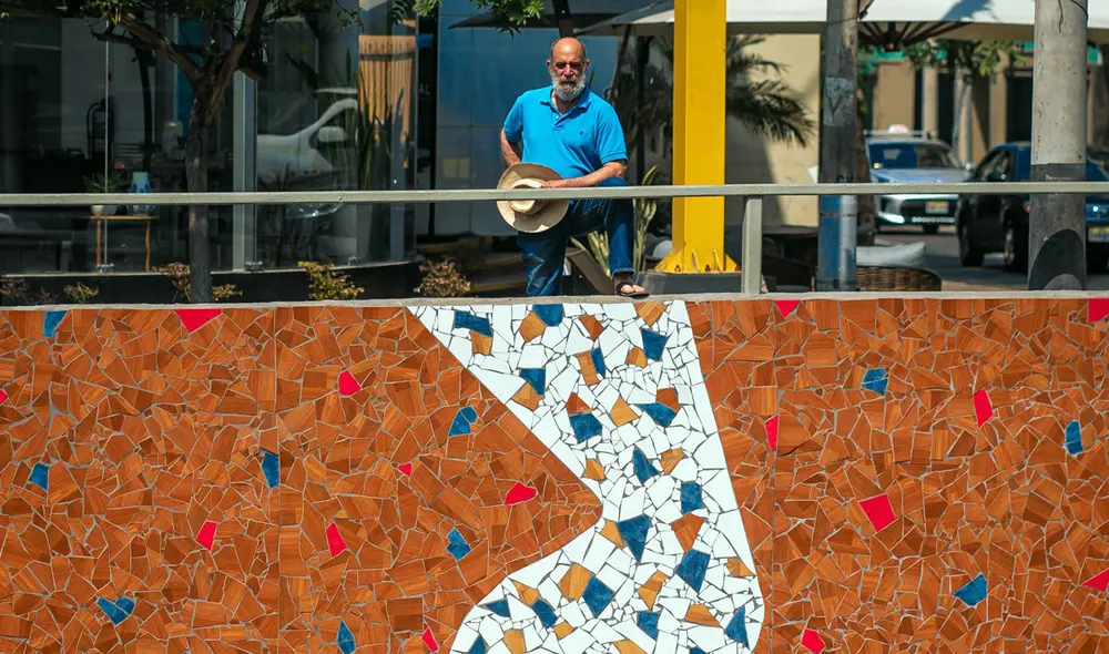 Regreso. El artista trabajó con 35 personas y culminó el proyecto en diciembre. Esta semana se inauguró. Foto: La República