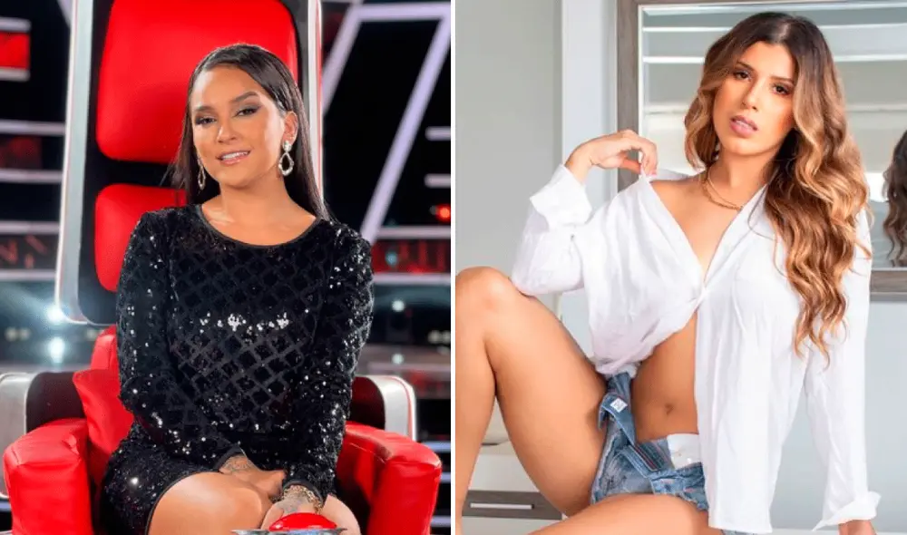 Daniela Darcourt aseguró no tiene problemas en juntarse con su colega salsera. Foto: composición Daniela Darcourt, Yahaira Plasencia/Instagram.