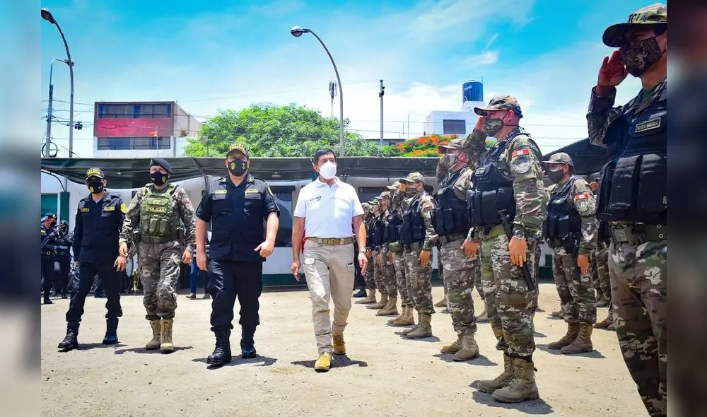 Ministro presentará el miércoles propuesta para que La Libertad sea declarada en emergencia por inseguridad. Foto: Mininter Ministro presentará el miércoles propuesta para que La Libertad sea declarada en emergencia por inseguridad. Foto: Mininter