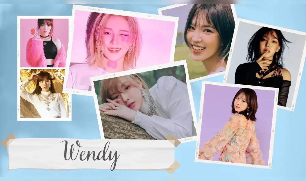 Wendy debutó en Red Velvet en el 2014. Foto composición: SM Entertainment Wendy debutó en Red Velvet en el 2014. Foto composición: SM Entertainment