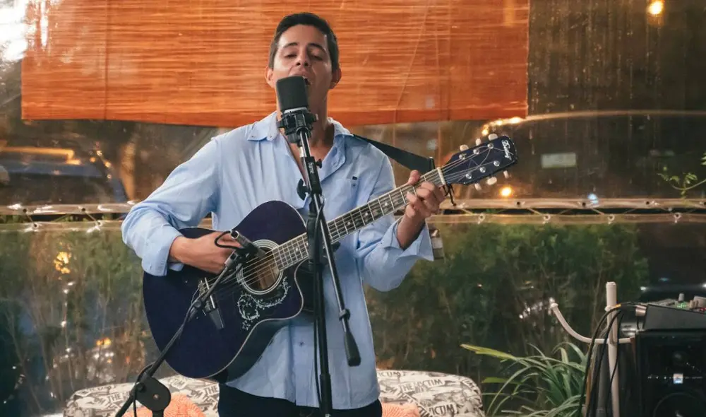 Pablo Málaga lleva con su música esperanza, armonía y alegría. Foto: Pablo Mágala/Instagram