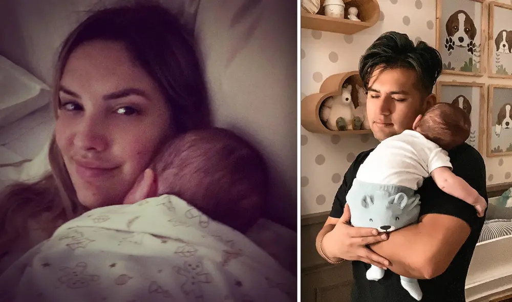 Deyvis Orosco y Cassandra Sánchez tuvieron a su hijo Milan en el pasado mes de noviembre. Foto: composición/Instagram