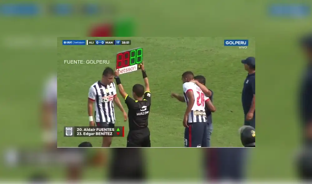 Aldair Fuentes no jugaba en la Liga 1 desde marzo del 2020. Foto: Captura GolPerú