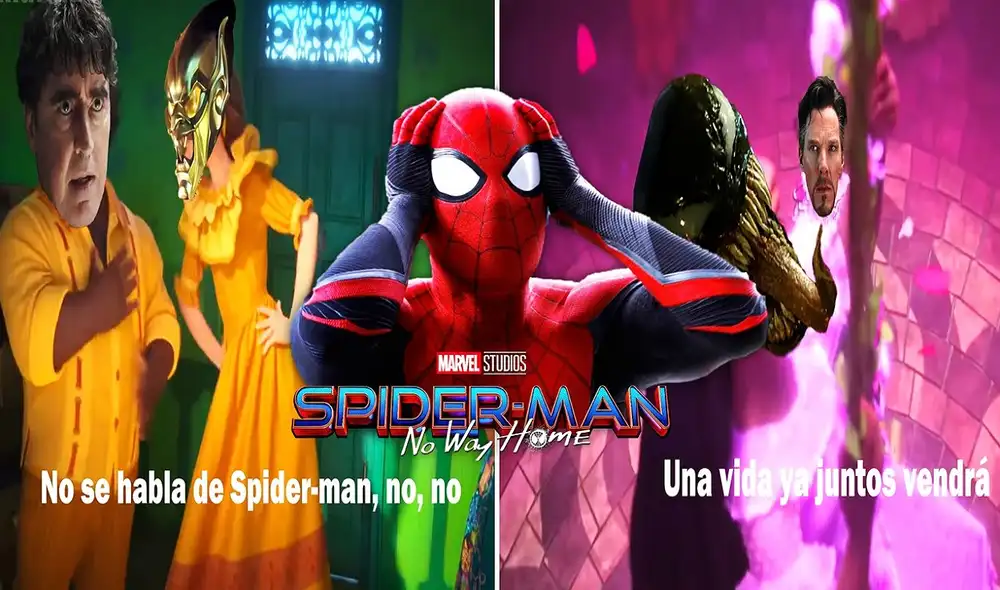 Doctor Strange se convierte en Mirabel para la parodia de Spiderman: no way home. Foto: composición LR/captura de YouTube/El camuflado