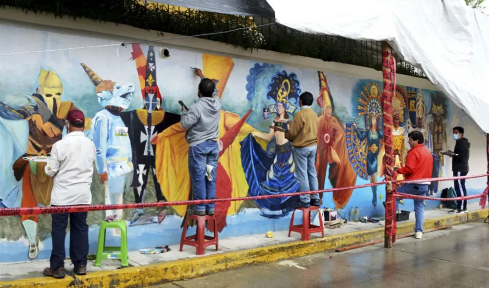 Se trata de una iniciativa del municipio para impulsar el arte del muralismo. Foto: Facebook/ Eduard Lozano