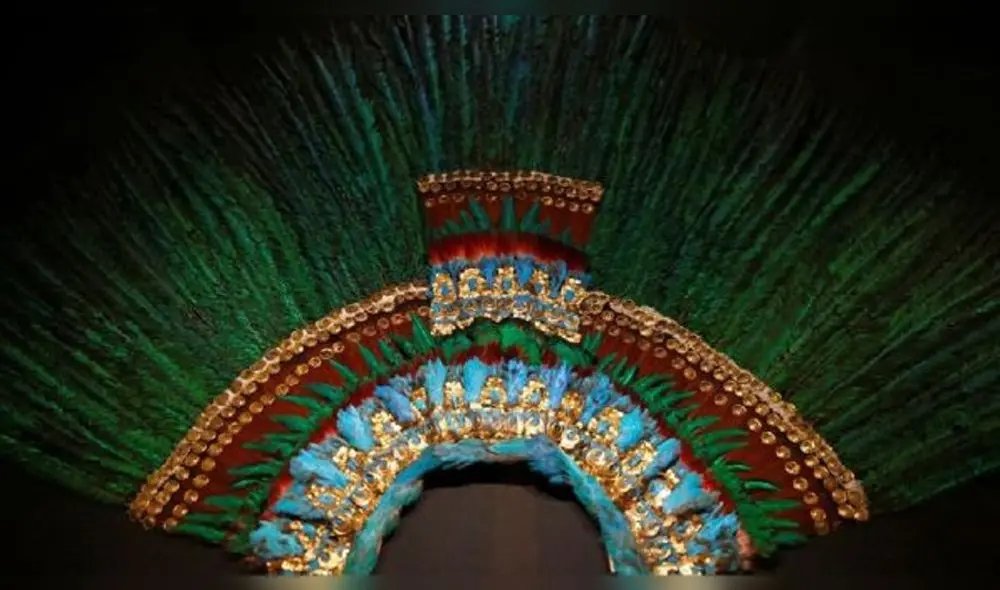 Este es el penacho que ha causado polémica entre Austria y México. Foto: El Confidencial Este es el penacho que ha causado polémica entre Austria y México. Foto: El Confidencial