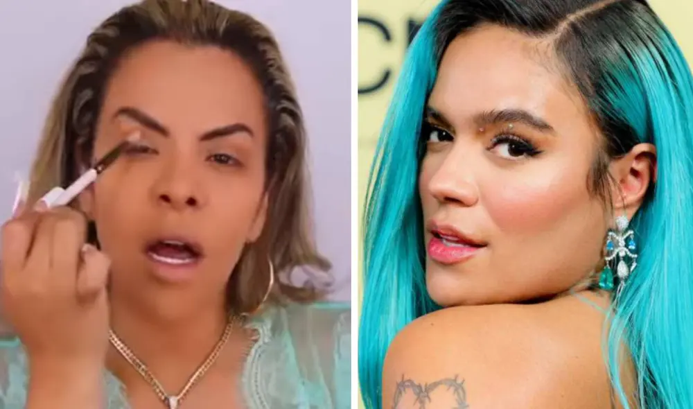 Josetty Hurtado impactó con un look idéntico al de la cantante colombiana. Foto: Instagram - difusión