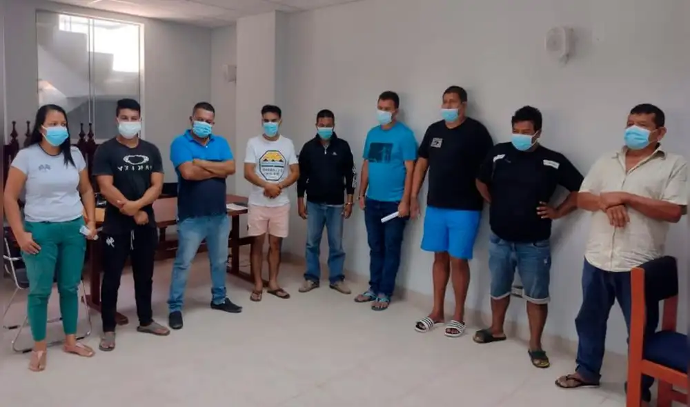 Estas personas son investigadas por el Ministerio Público. Foto: PNP