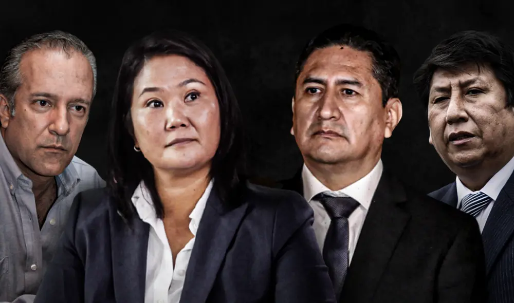 Waldemar Cerrón y Hernando Guerra García presionaron –según consta en actas– para la aprobación del dictamen en la Comisión de Justicia. Foto: diseño de Jazmín Ceras / GLR Waldemar Cerrón y Hernando Guerra García presionaron –según consta en actas– para la aprobación del dictamen en la Comisión de Justicia. Foto: diseño de Jazmín Ceras / GLR