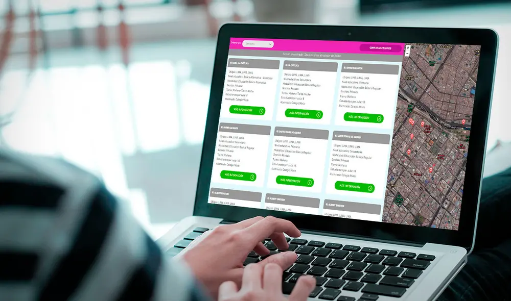 A través de Identicole, los padres de familia podrán conocer los principales detalles de un colegio. Foto: composición de Jazmín Ceras / La República