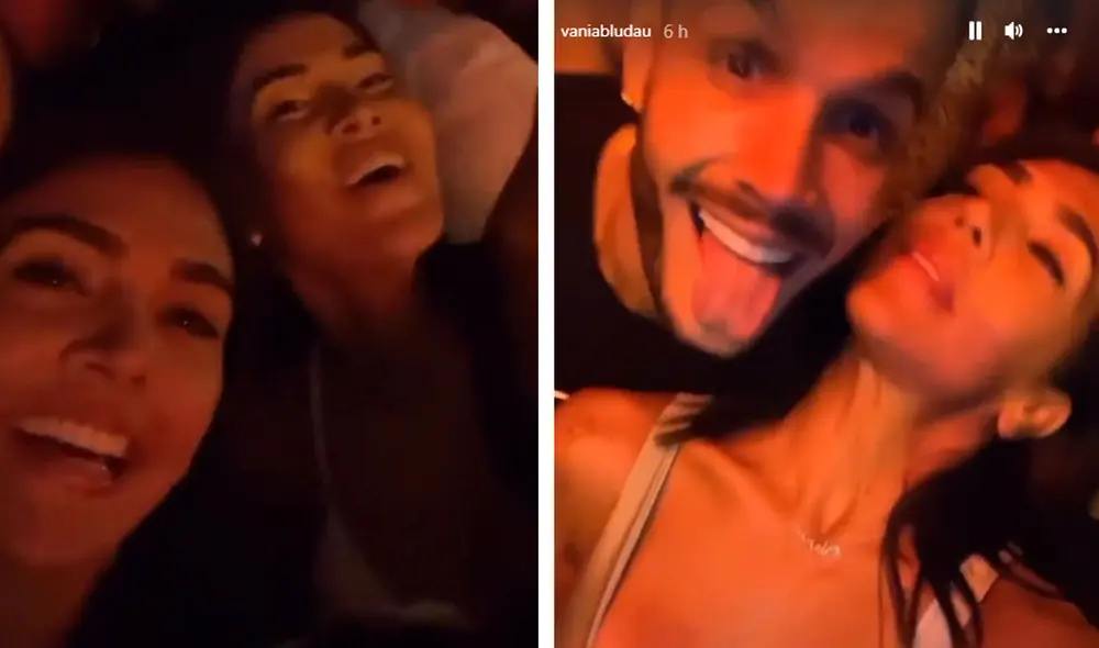 Vania Bludau disfrutó de un concierto salsero con sus antiguos compañeros de Combate. Foto: Instagram Vania Bludau disfrutó de un concierto salsero con sus antiguos compañeros de Combate. Foto: Instagram