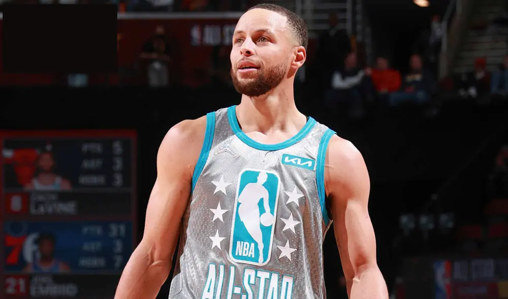 Curry fue la figura del partido. Foto. ESPN Curry fue la figura del partido. Foto. ESPN