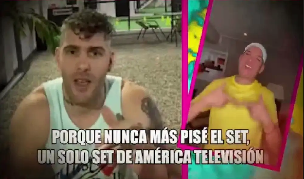 El productor de televisión vuelve a ser acusado por un exchico reality. Foto: captura de Amor y fuego