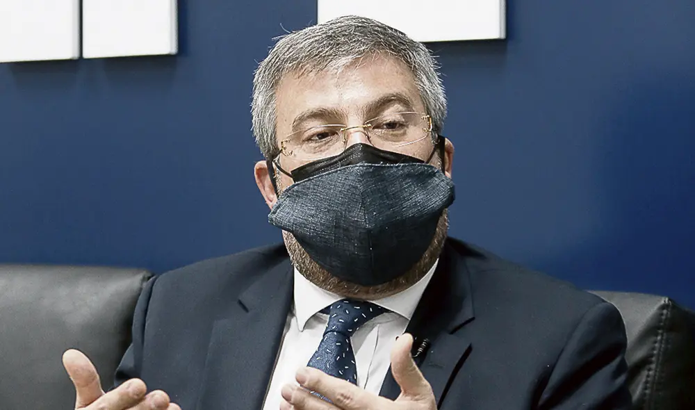 Firmeza. Corvetto resalta que no hay pruebas de un fraude. Foto: Antonio Melgarejo/La República Firmeza. Corvetto resalta que no hay pruebas de un fraude. Foto: Antonio Melgarejo/La República